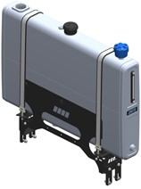 HYDRAULIEKTANK ALUMINIUM 200 LITER 850*200*1350 SLIM