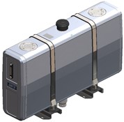 HYDRAULIKTANK ALUMINIUM 200 LTR 289×645×1250
