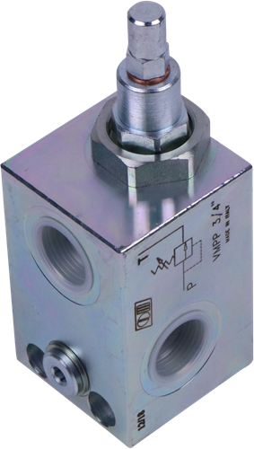 OVERDRUKVENTIEL 3/4" 50-400 BAR