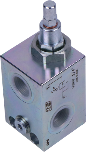 PRESSURE RELIEVE VALVE 3/4" 50-400 BAR