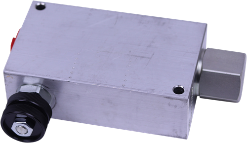 DREI-WEGE STROMREGELVENTIL 150/90 LTR 210 BAR
