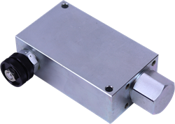 DREI-WEGE STROMREGELVENTIL STAHL 150/90 LTR 350 BAR