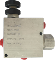 DREI-WEGE-STROMREGELVENTIL DRUCKKOMPENSIERT 3/8“ 50-30 L/M 210BAR-2