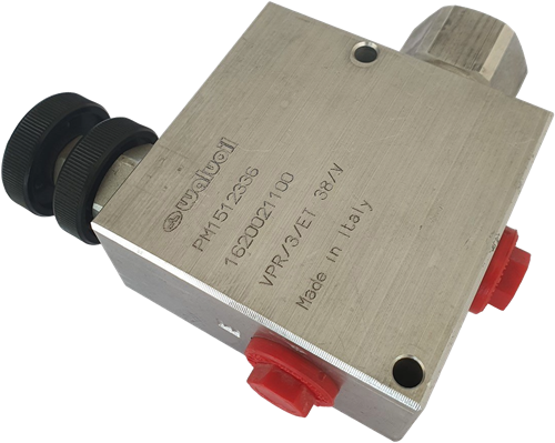 3-WAY FLOW CONTROL VALVE PRESSURE COMPENSATED 3/8” 50-30 L/M 210BAR