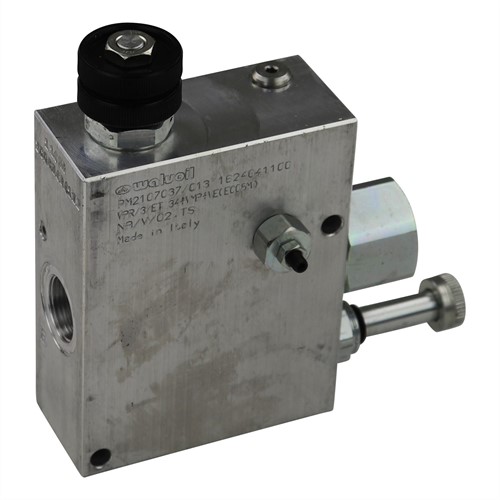 DRIE-WEG STROOMREGELVENTIEL 3/4' 150/90 LTR + VEILIGHEID & 2/2 NO