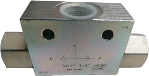 WISSELKLEP 3/4" 110 L/M 350 BAR