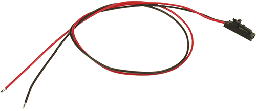 STEKKER 22MM ZWART