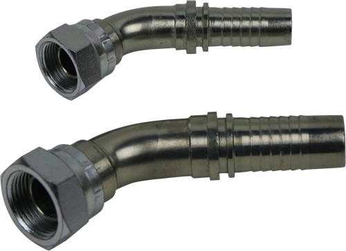 45° PRESSARMATUR 3/4" - ÜBERWURFMUTTER 1"