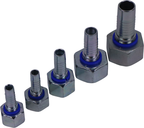 STRAIGHT HOSE FITTING 5/8" - SWIVEL 20S M30X2